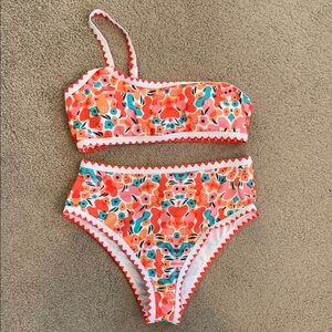 Women’s Multicolor Print Bikini, new